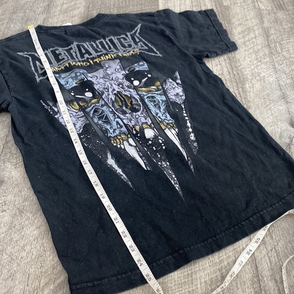 METALLICA am I who I think I am band tee. Womens small youth large rock band tee - Picture 8 of 8